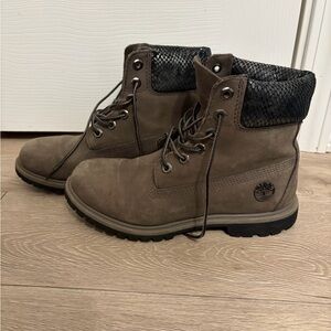 Timberland Dark Gray Boots